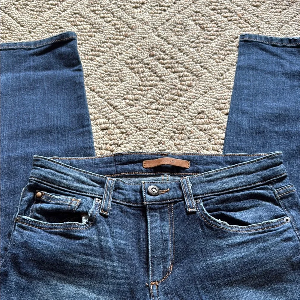 Straight Ankle Joe's Jeans Classic Blue Denim. Vintage Reserve - Picture 3 of 8